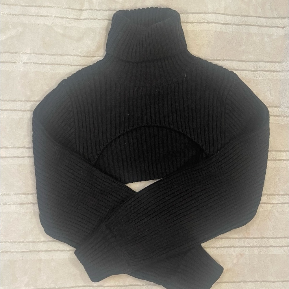 Super warm shrug turtleneck